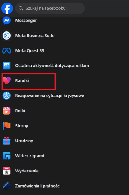 Jak usunąć konto randki na Facebooku