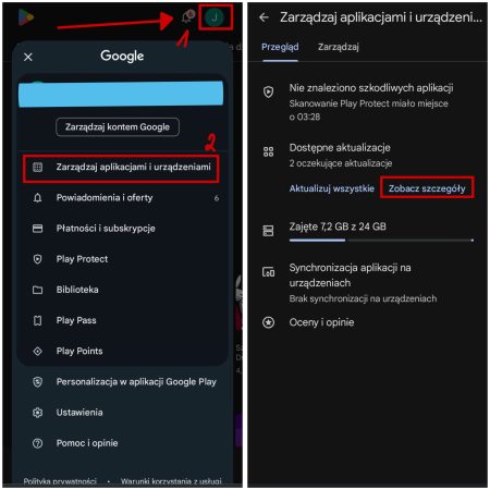 Jak zaktualizować instagrama na androidzie