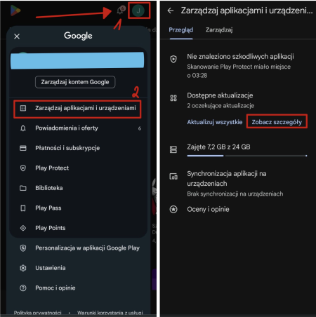 Jak zaktualizować Facebooka na androidzie