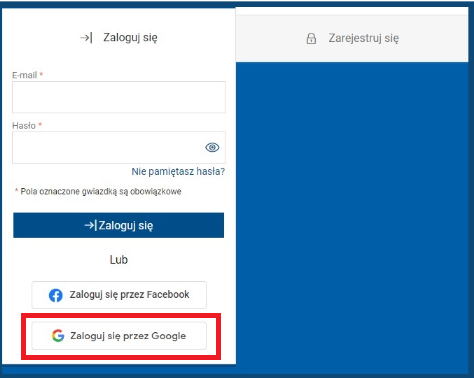 Jak skonfigurować facebook logowanie przez Google