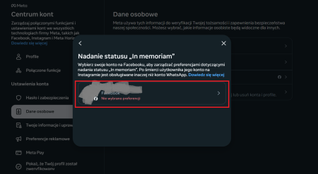 Jak nadać status &bdquo;In Memoriam&rdquo; na Facebooku