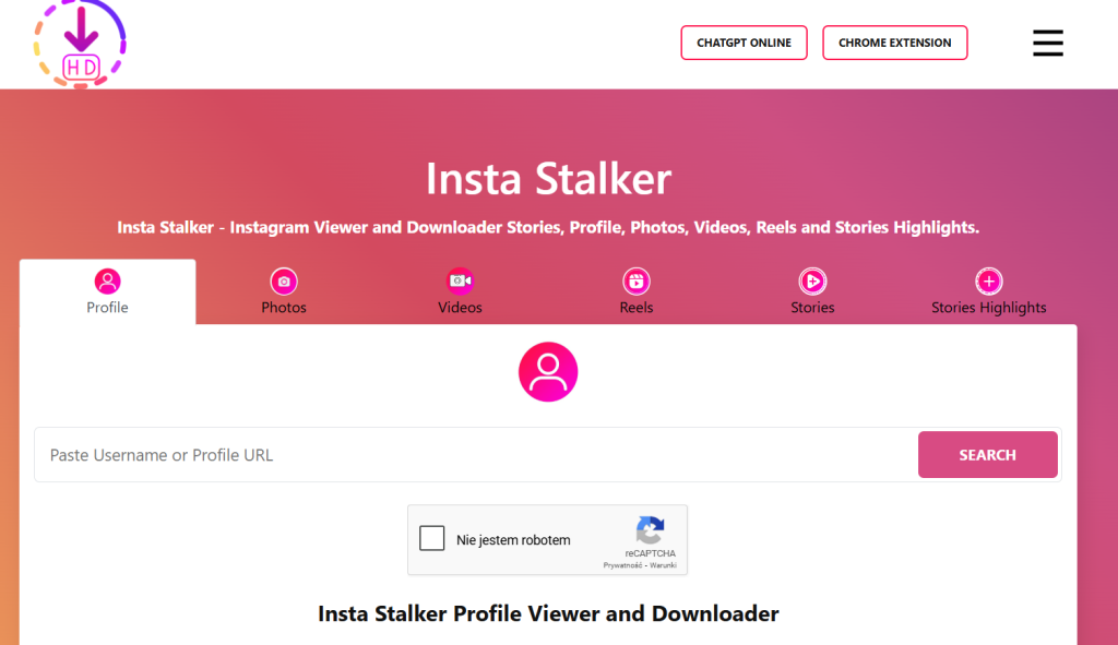 Insta Stalker 