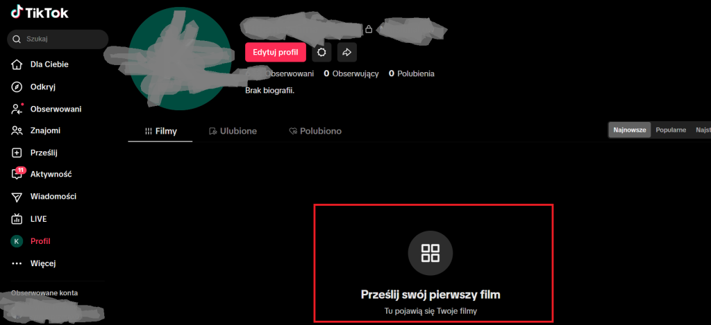 Jak dodać film na TikTok
