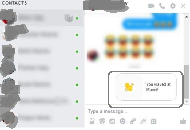 Jak pomachać na Messengerze