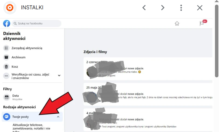 Jak ukryć wszystkie posty na Facebooku