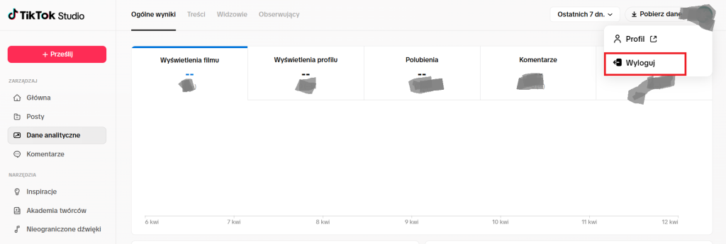 Jak wylogować się z TikToka na Androidzie, iOS i Windows