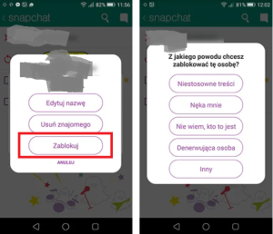 Jak zarządzać blokowaniem i odblokowywaniem użytkownik&oacute;w na Snapie
