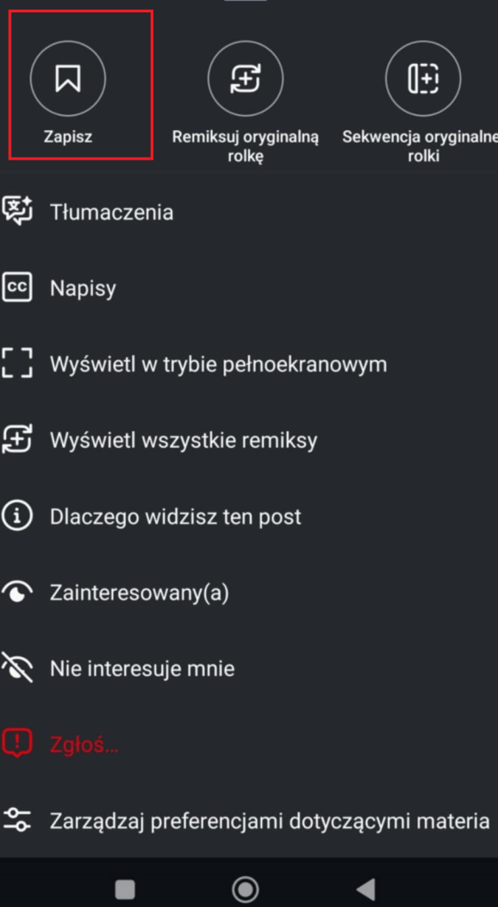 Jak efektywnie zapisać rolkę z Instagrama