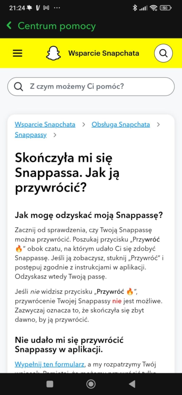 Odzyskiwanie dni na Snapie &ndash; jak skutecznie przywr&oacute;cić utracone Snapstreaks?