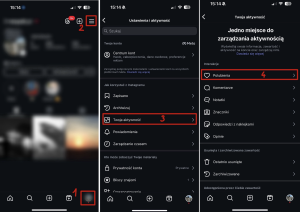 Jak sprawdzić polubione posty na instagramie