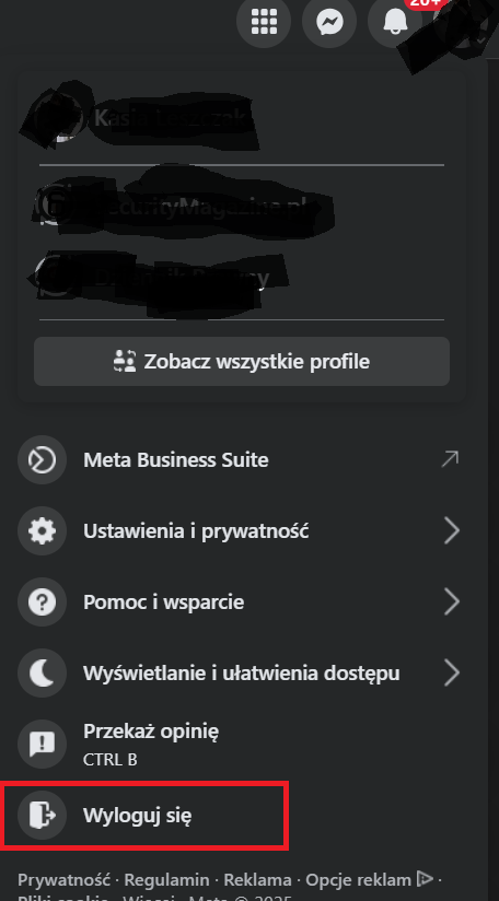 Dlaczego wylogowuje mnie z Facebooka na telefonie